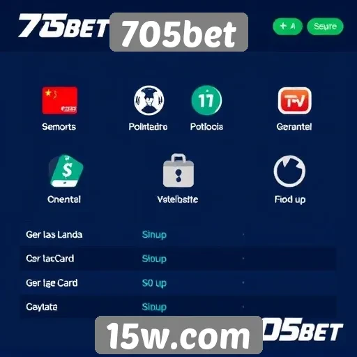 Métodos de pagamento aceitos na 705bet